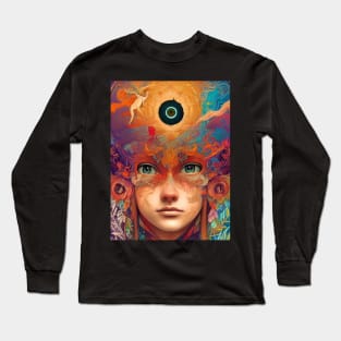 The Whole World Dreaming of Nothing Long Sleeve T-Shirt